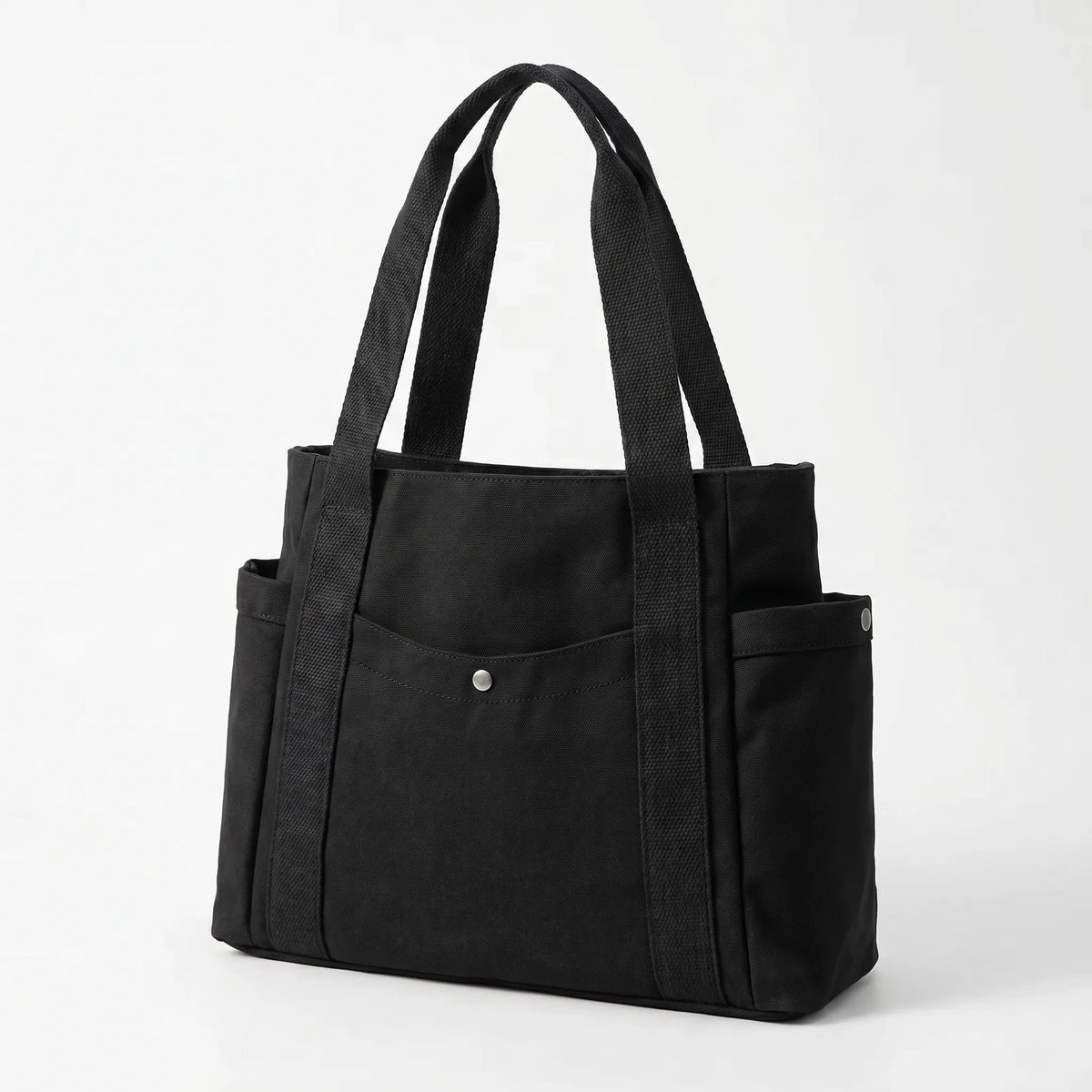 Large-Capacity Structured Tote Bag