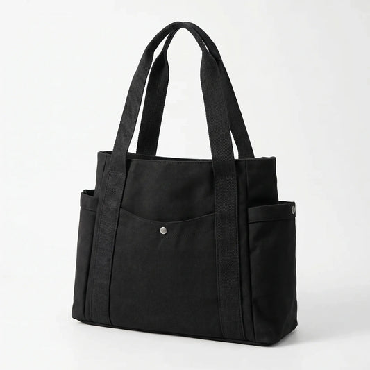 Large-Capacity Structured Tote Bag
