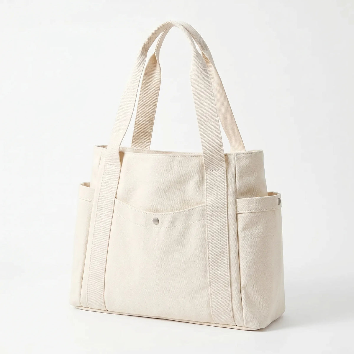 Large-Capacity Structured Tote Bag