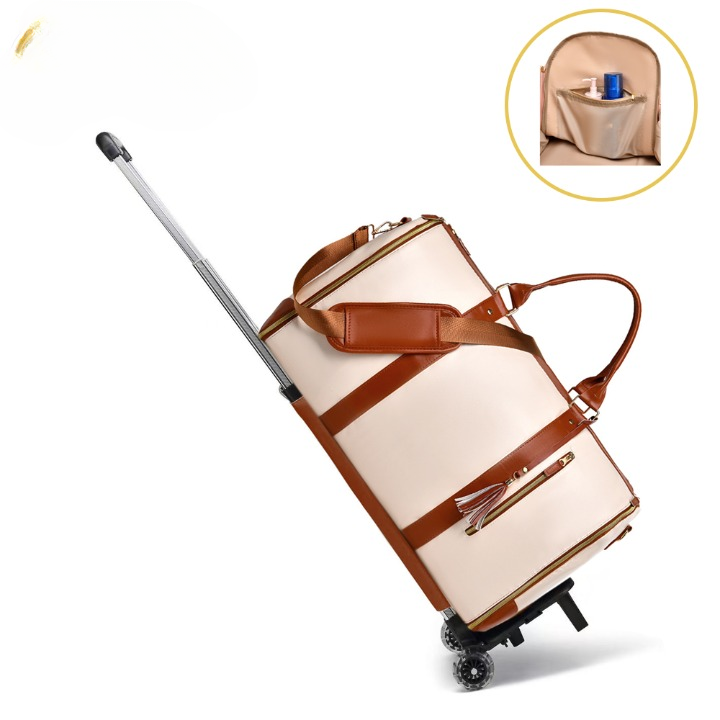 Large Capacity Stylish Carry-On Bag - 60L