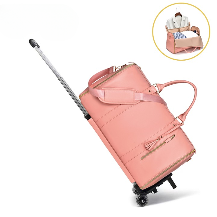 Large Capacity Stylish Carry-On Bag - 60L