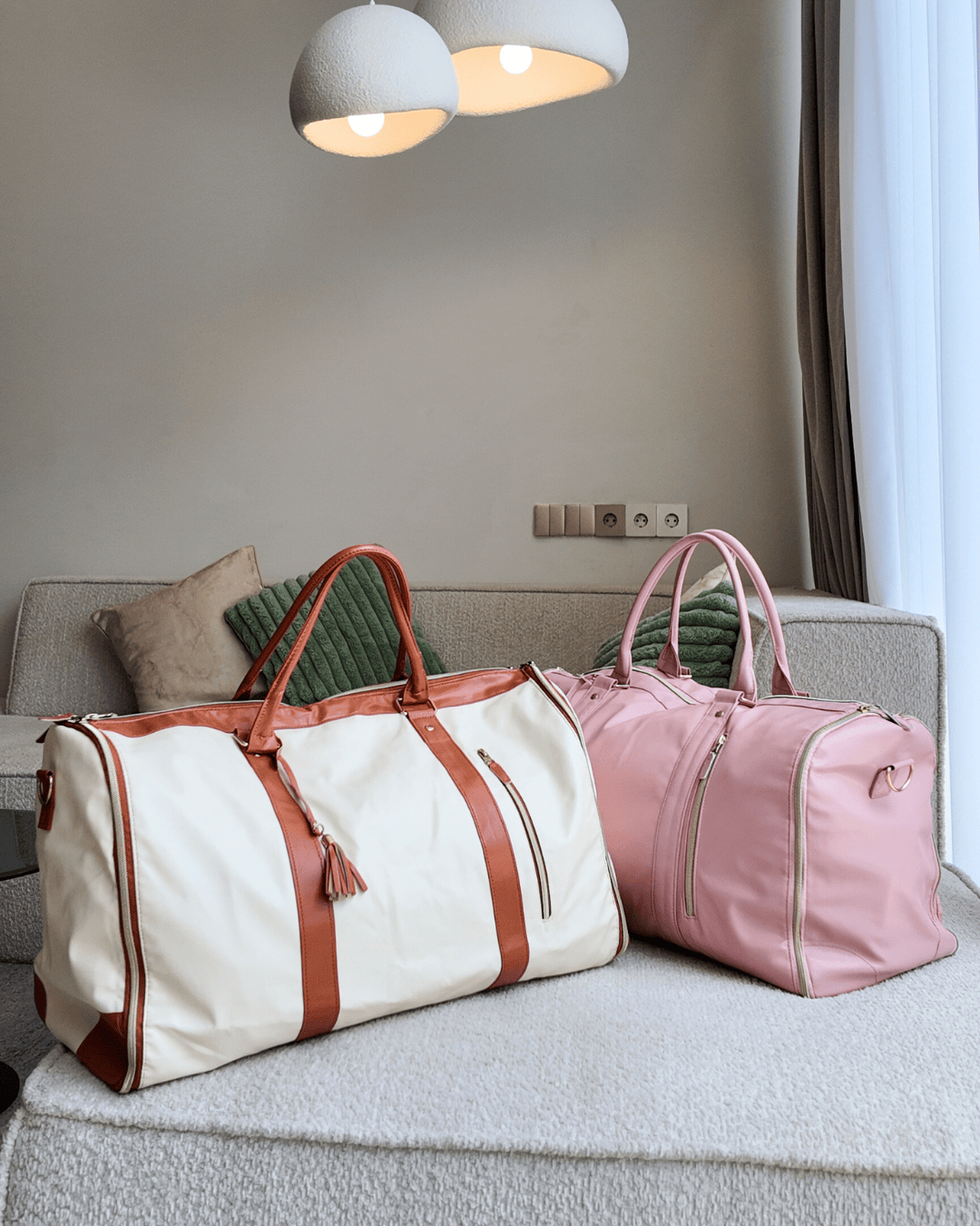 Large Capacity Stylish Carry-On Bag - 60L