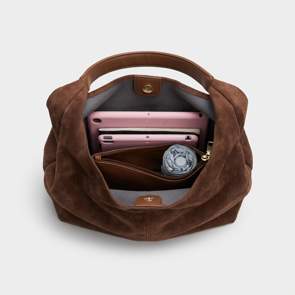 Large Casual Hobo Shoulder Bag