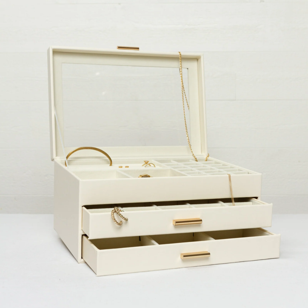 Large Luxury Jewellery Box - Jewellery Organiser