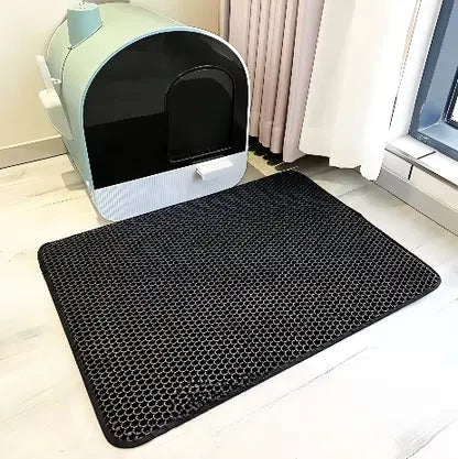 Large Non-Slip Cat Litter Mat