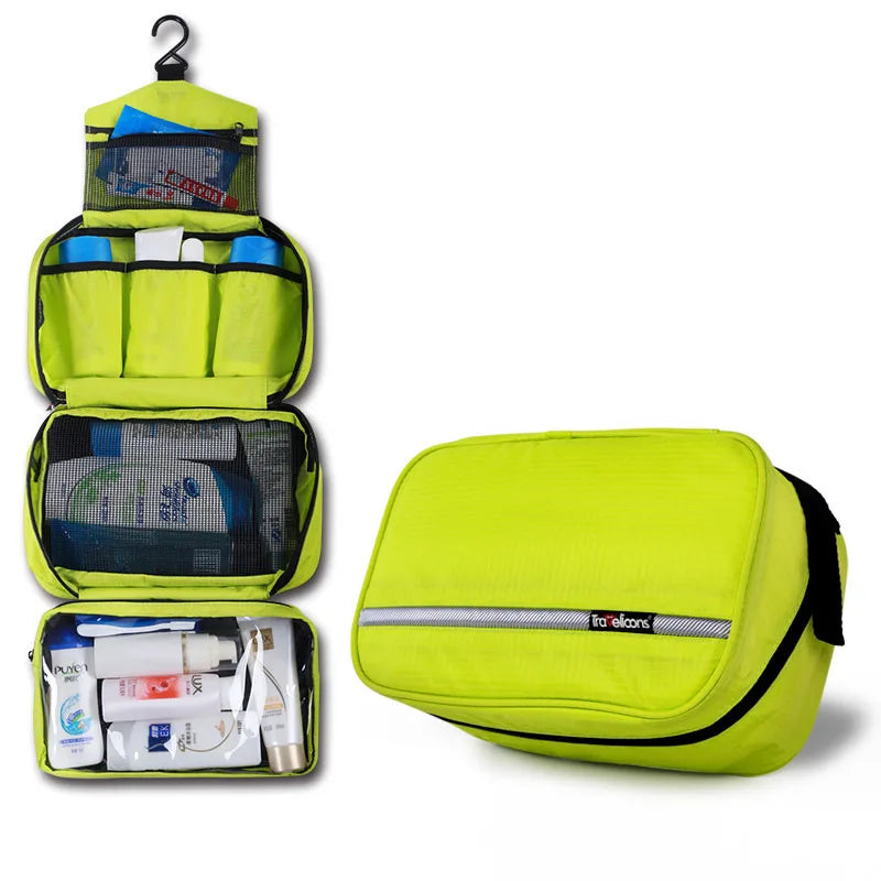 Large Waterproof Travel Toiletry Bag for Men & Women - Spacious Cosmetic Bag with Durable Design