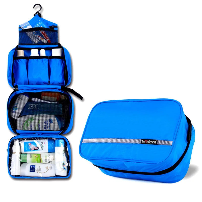 Large Waterproof Travel Toiletry Bag for Men & Women - Spacious Cosmetic Bag with Durable Design