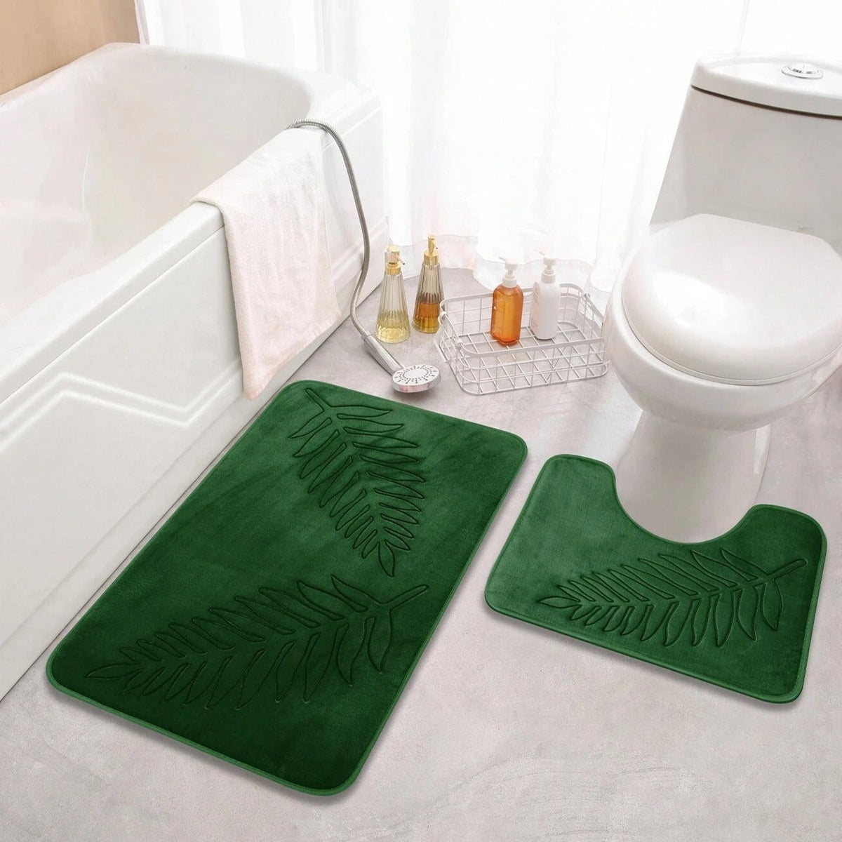 Leaf Comfort Bath Mat Set - 2-Piece