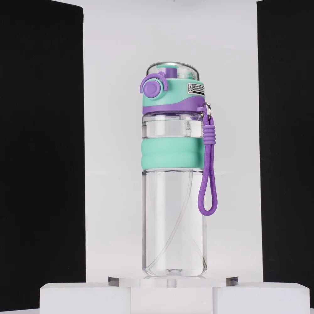 Leak-Proof Water Bottle with Spray Function