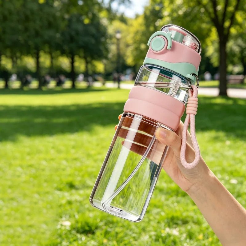 Leak-Proof Water Bottle with Spray Function