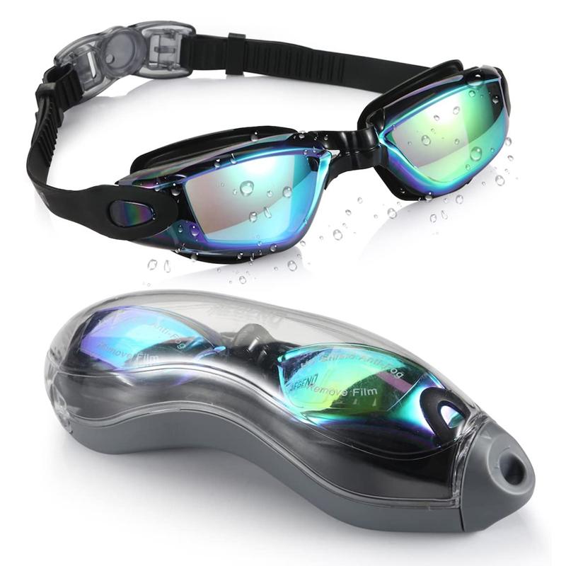 Leakproof Anti-Fog UV Protection Triathlon Swim Goggles
