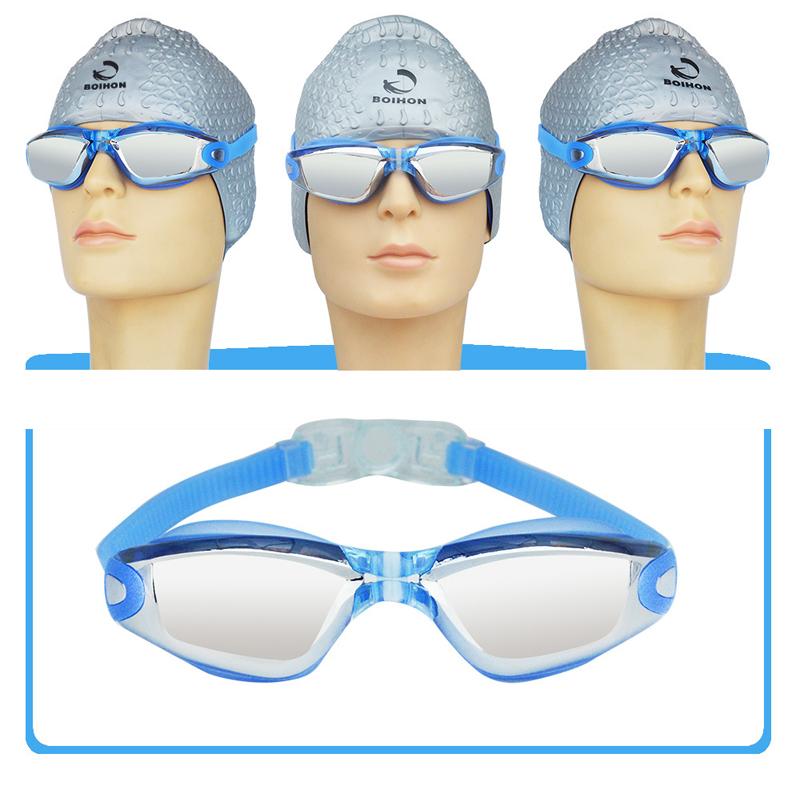 Leakproof Anti-Fog UV Protection Triathlon Swim Goggles