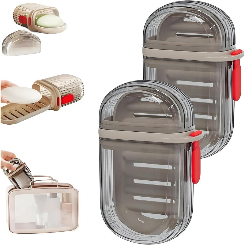 Leakproof, Compact Travel Soap Case