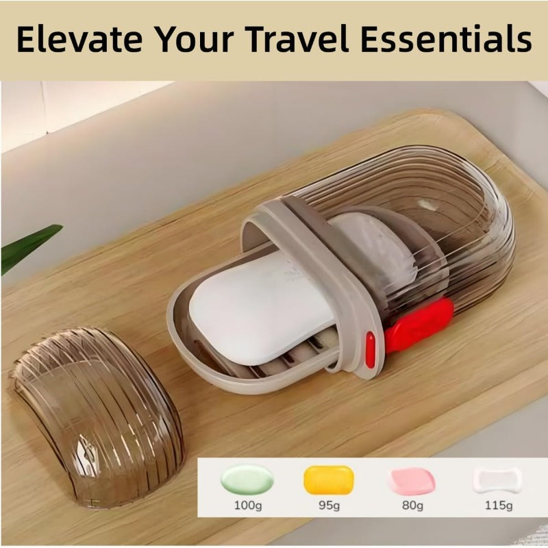 Leakproof, Compact Travel Soap Case