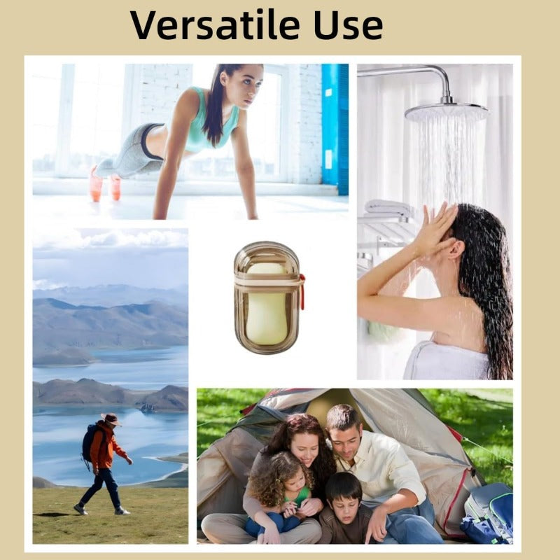 Leakproof, Compact Travel Soap Case