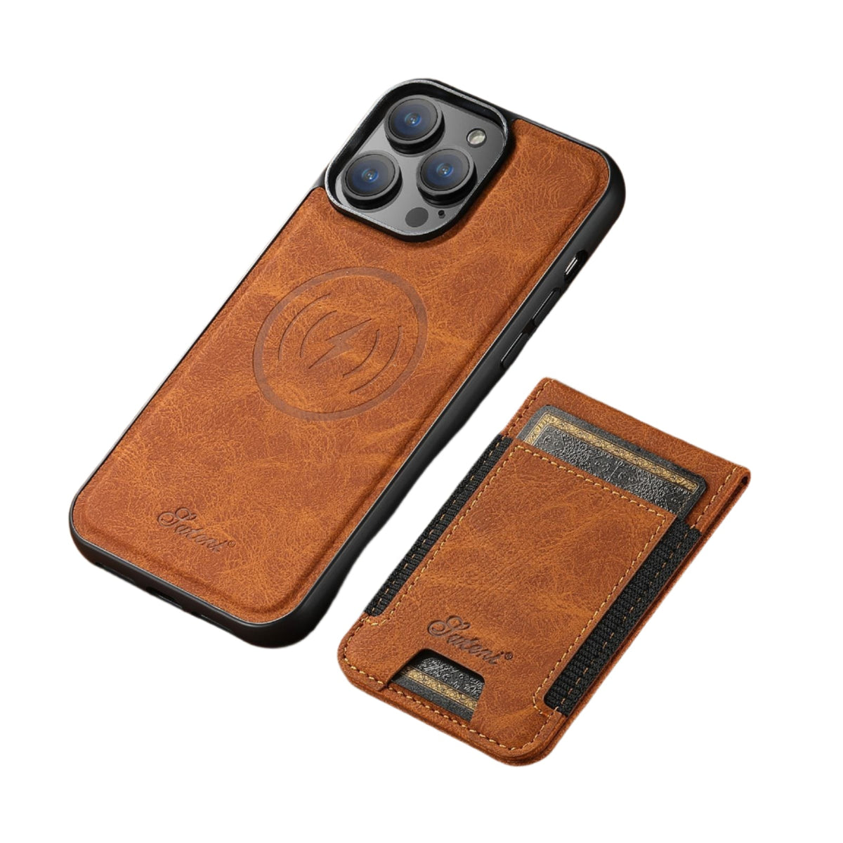 Leather Phone Case with Card Holder