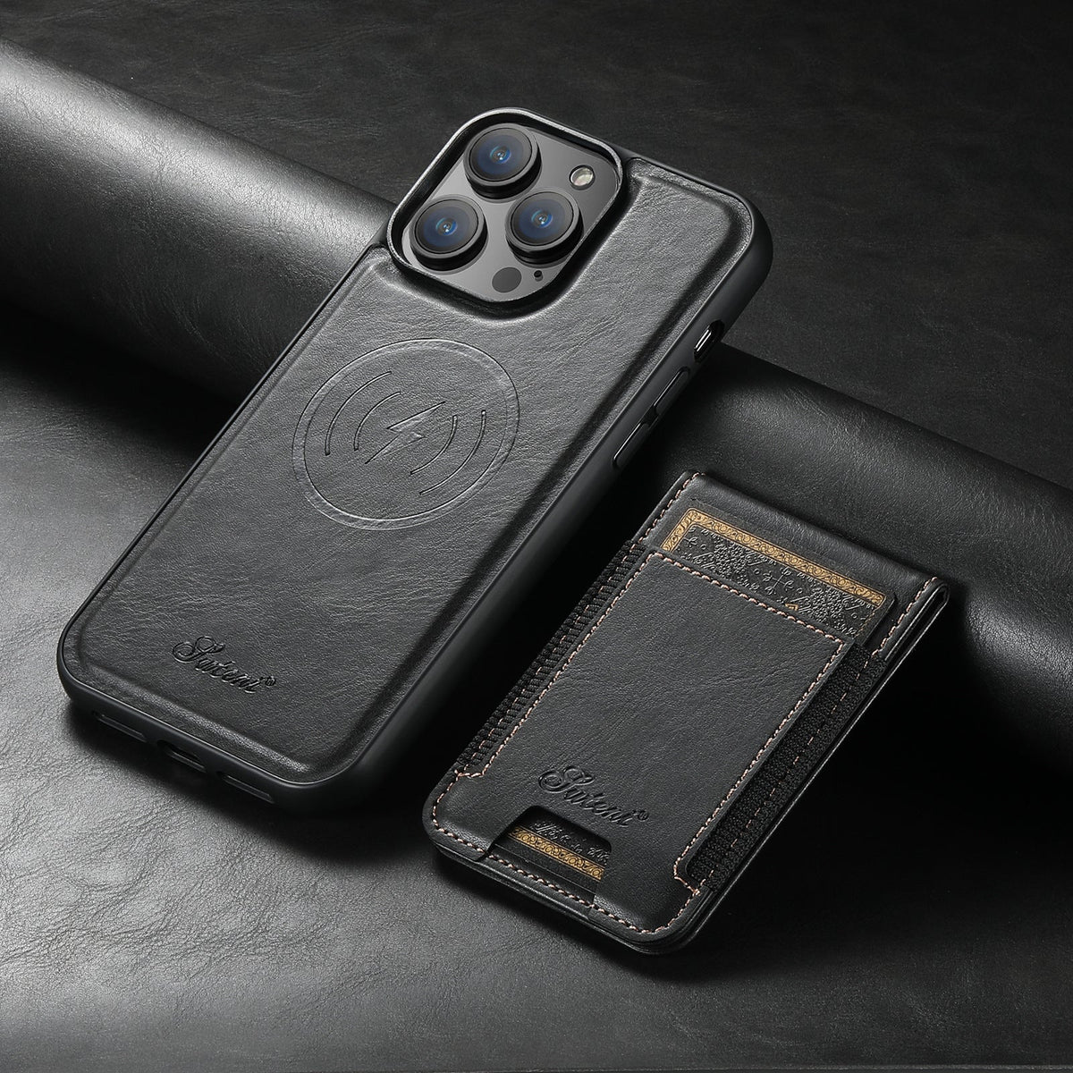 Leather Phone Case with Card Holder