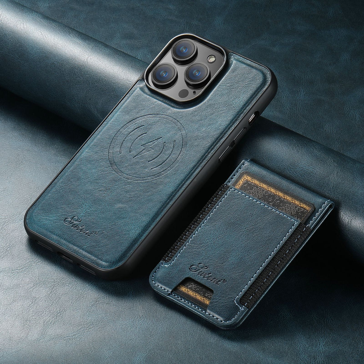 Leather Phone Case with Card Holder