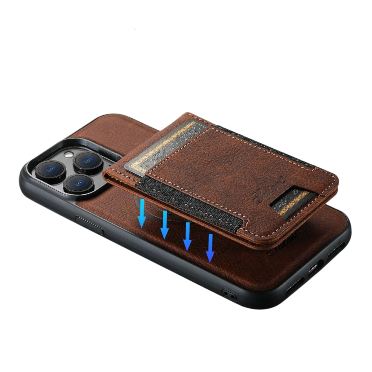 Leather Phone Case with Card Holder