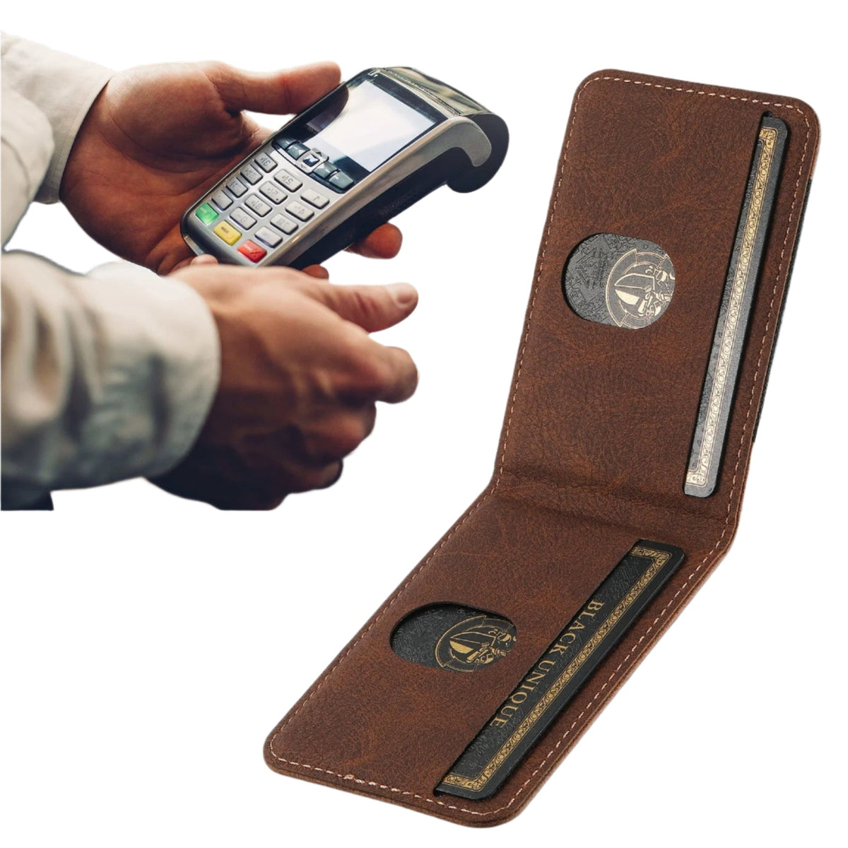 Leather Phone Case with Card Holder