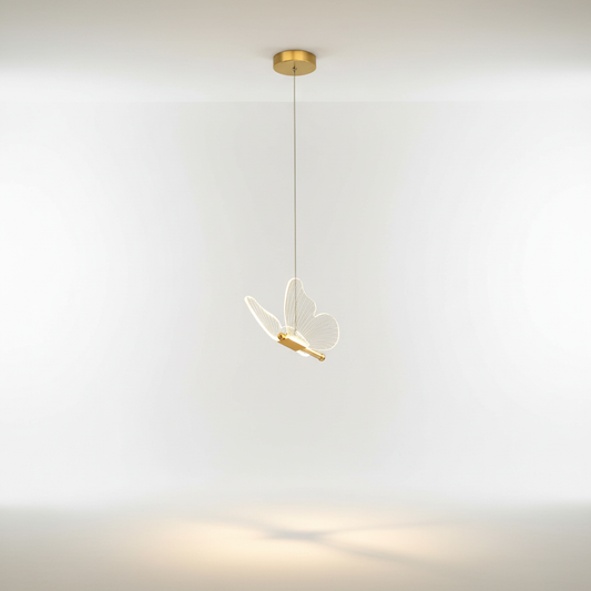 LED Butterfly Pendant Light