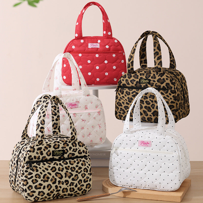Leopard Print Travel Bag