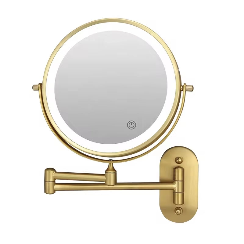 Lighted Makeup Mirror - Touch Control with Dual Magnification