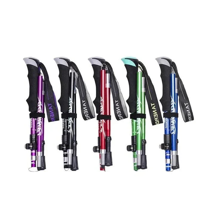 Lightweight Adjustable Folding Trekking Poles
