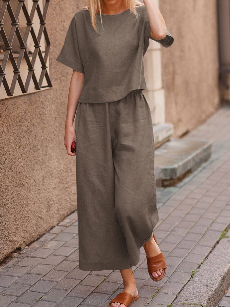Lightweight Top and Pants Set
