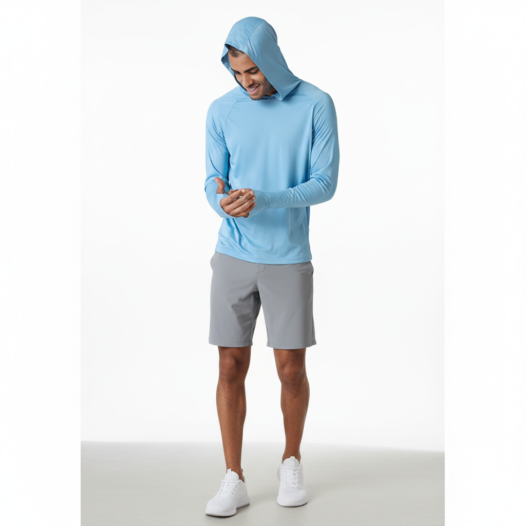 Lightweight UV Protection Hoodie - SunveilPro