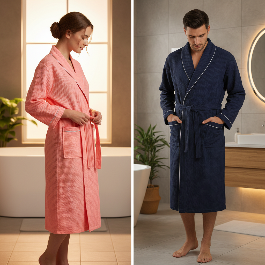 Lightweight Waffle-Weave - LoungeChic
