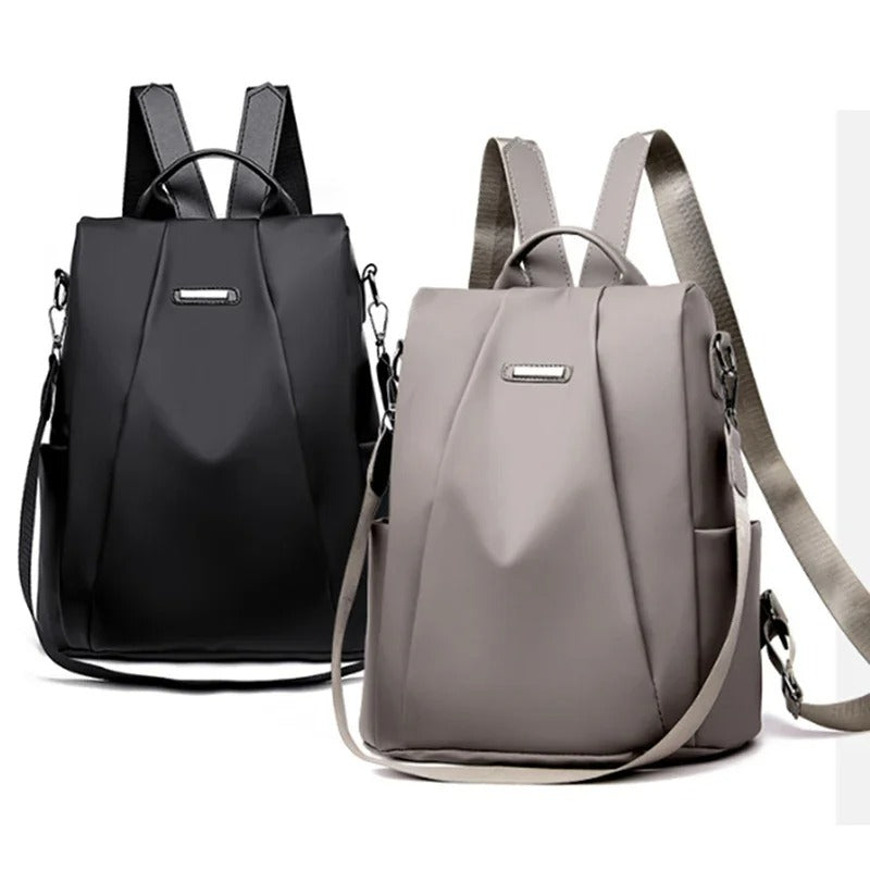 Lightweight Water-Resistant Multi-Way Backpack for Women