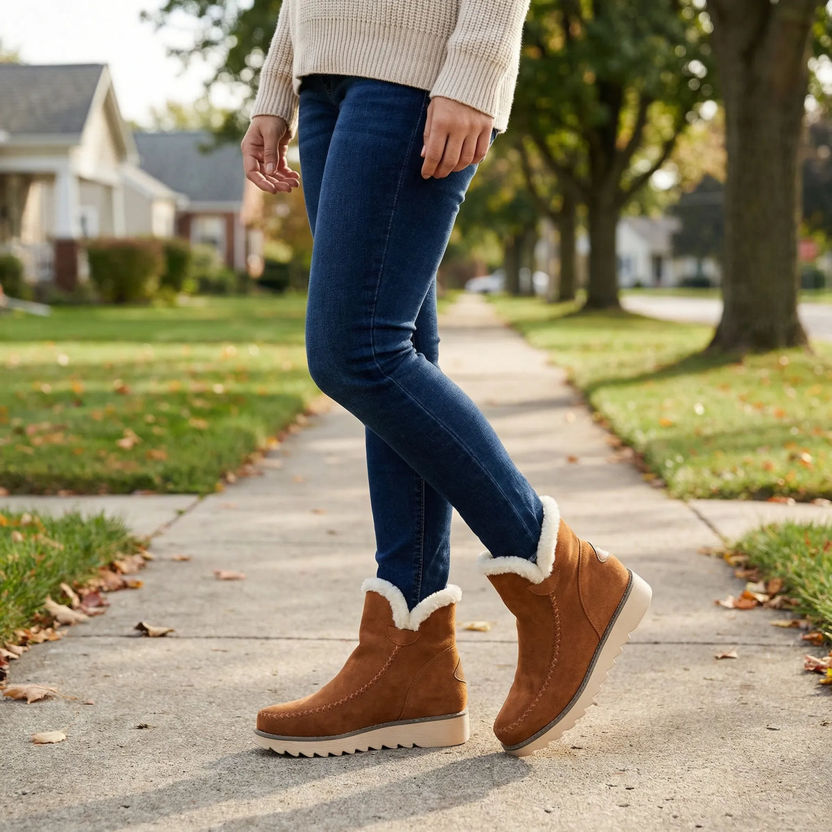 Lined Orthopedic Boots