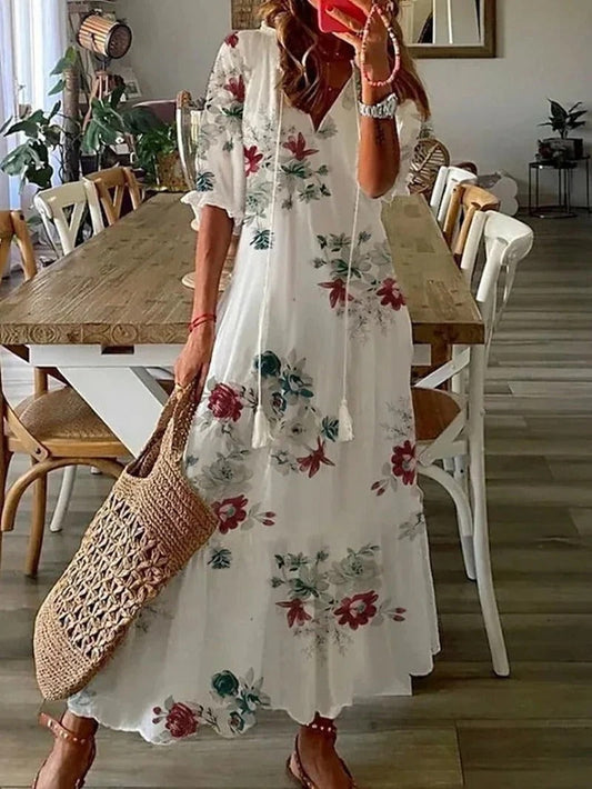 Long Boho Dress