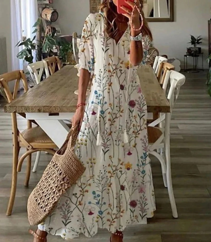 Long Boho Dress
