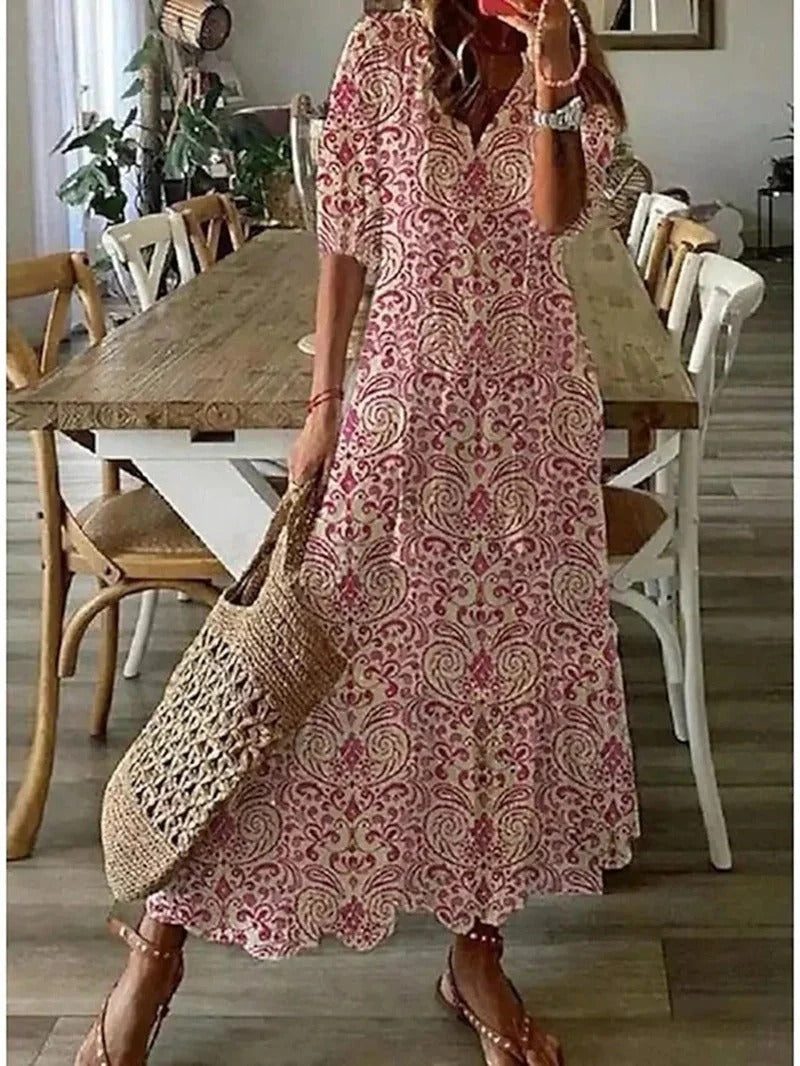 Long Boho Dress