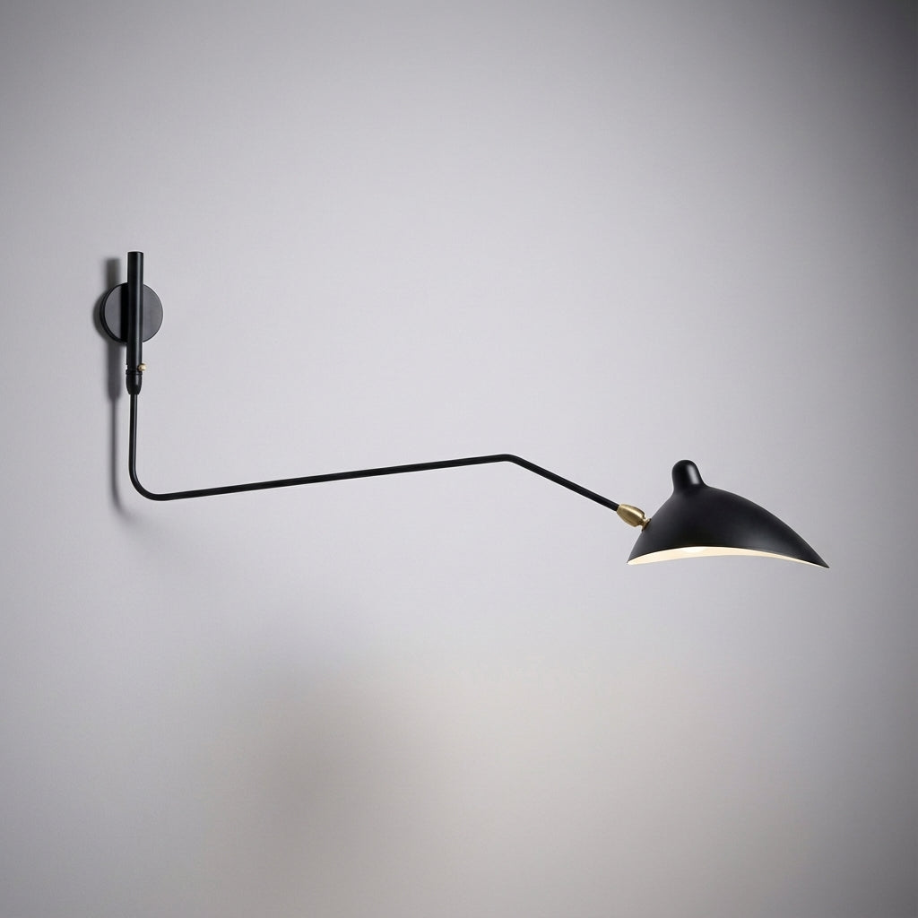 Long-Reach Swing Arm Wall Faucet – Lever Handle