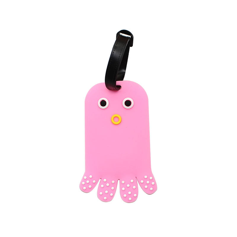 Luggage Tag with Creative Octopus Design