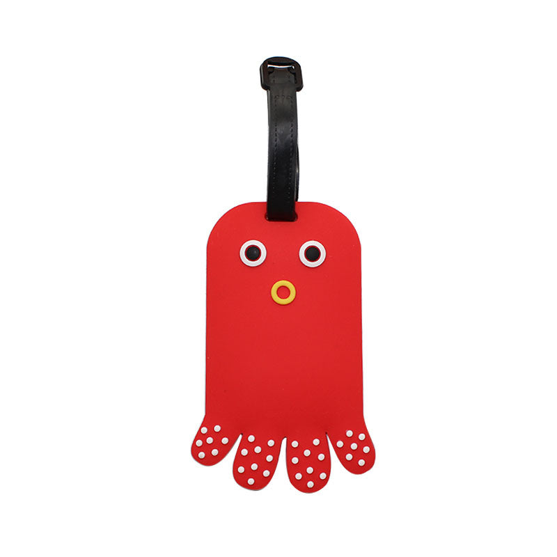 Luggage Tag with Creative Octopus Design