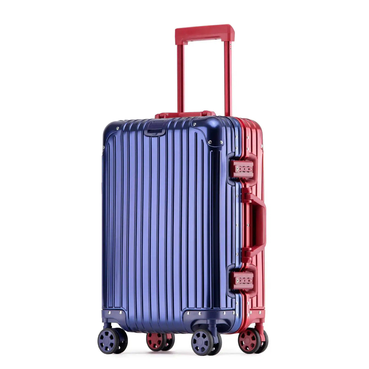 Luxury Aluminum-Magnesium Hardshell Travel Suitcase