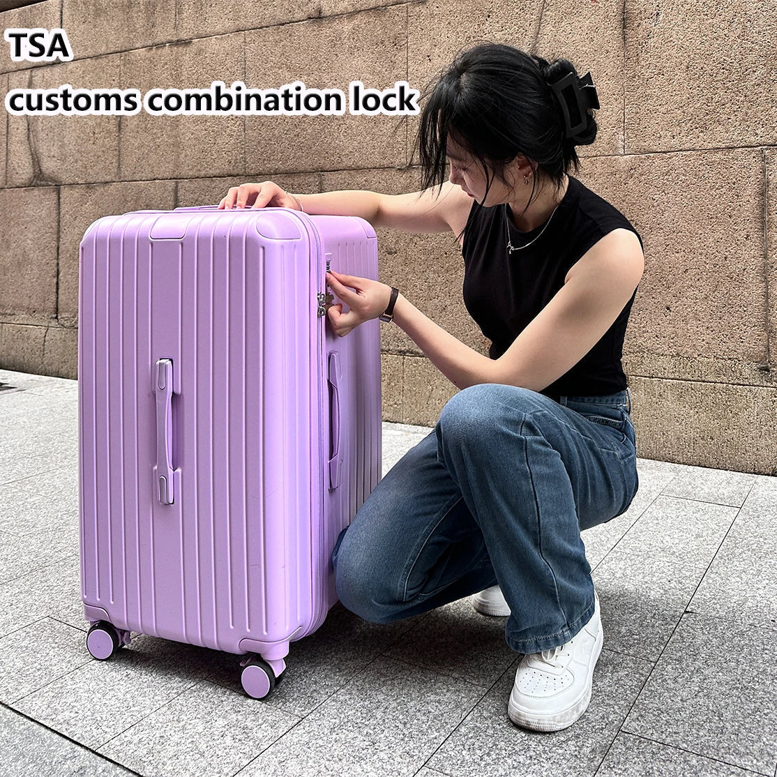 Luxury Hardshell Suitcase with 3-Stage Expansion