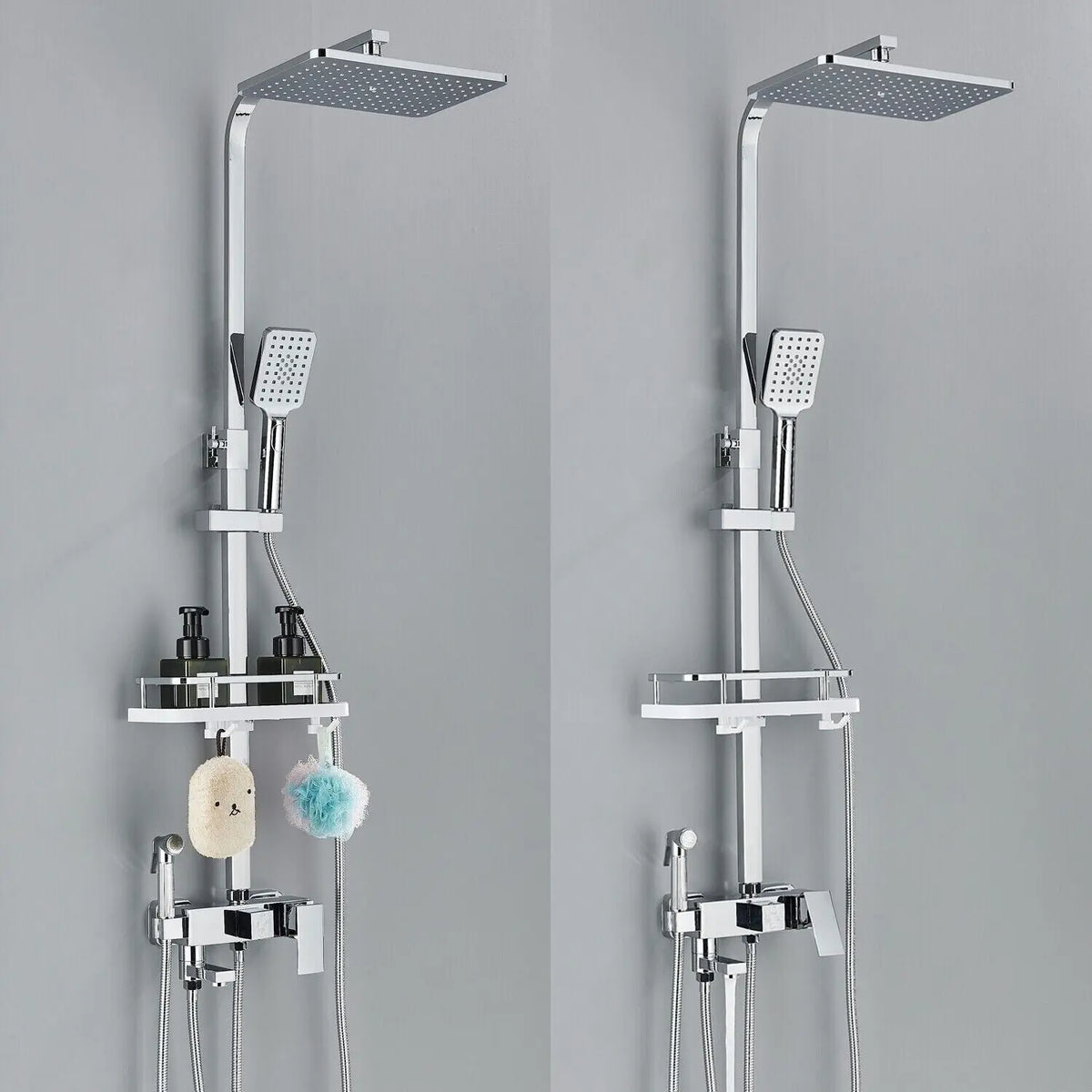 Luxury Rain Shower Set with Brass Mixer Tap