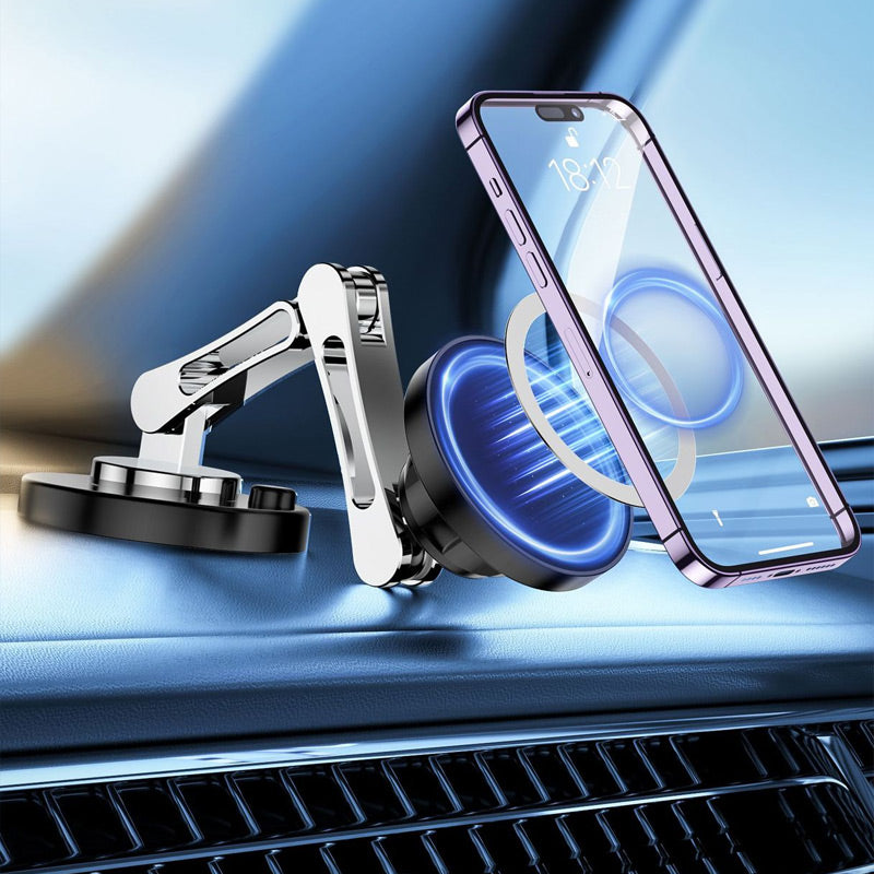 Magnetic Wireless Car Charger and Phone Mount