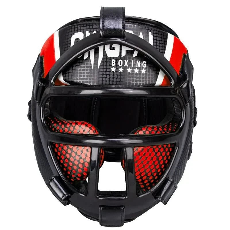 Martial Arts Headgear with Face Mask