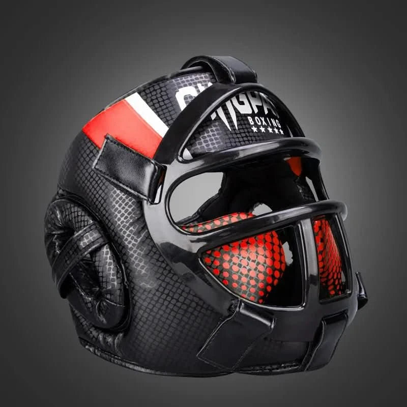 Martial Arts Headgear with Face Mask