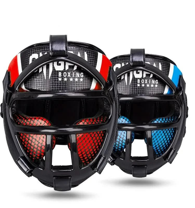 Martial Arts Headgear with Face Mask