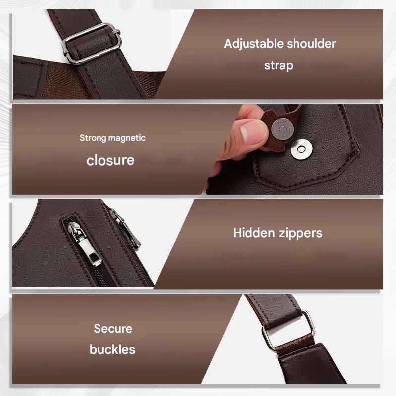 Men's Anti-Theft Shoulder Bag