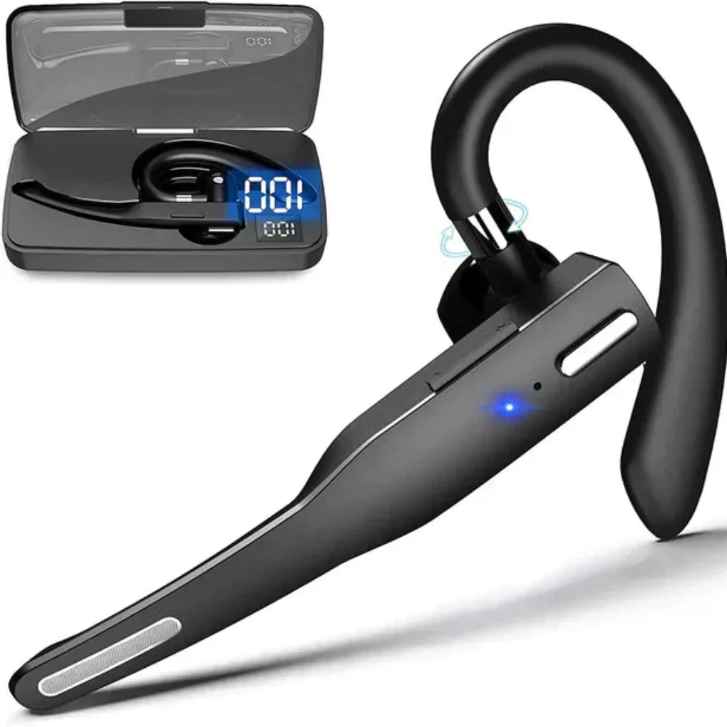 Men's Bluetooth 5.1 Noise-Cancelling Headset with Dual Microphone