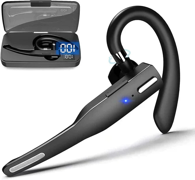 Men's Bluetooth 5.1 Noise-Cancelling Headset with Dual Microphone