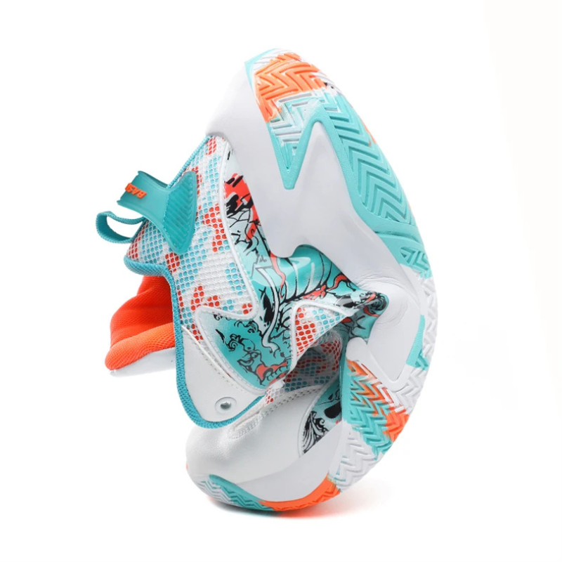 Men's Bold Graphic Court Sneakers